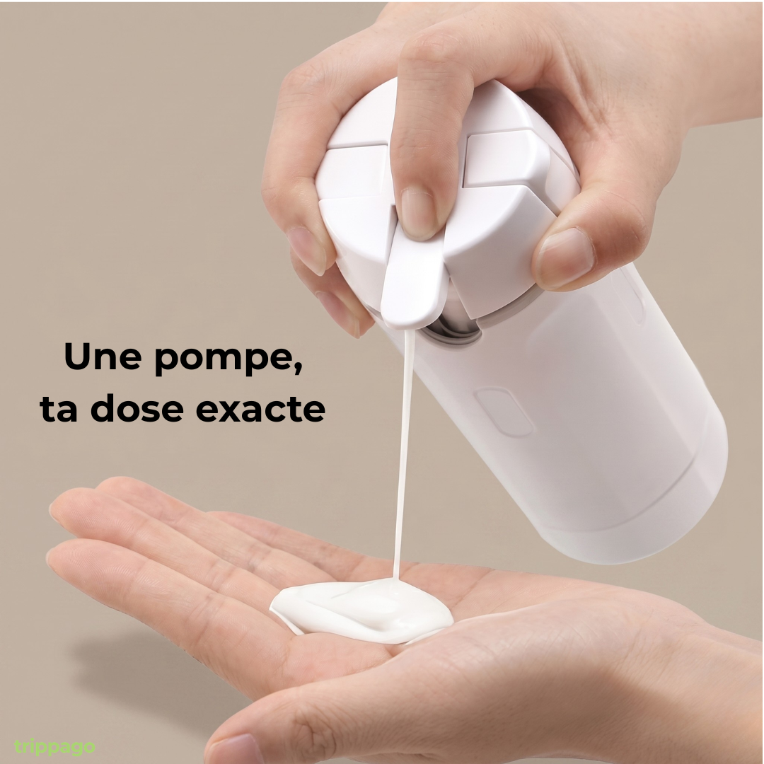 Trippago — Le flacon de voyage 4-en-1